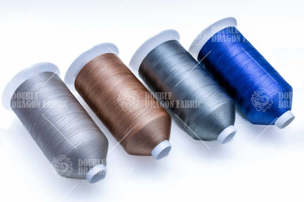 Seat belt sewing thread